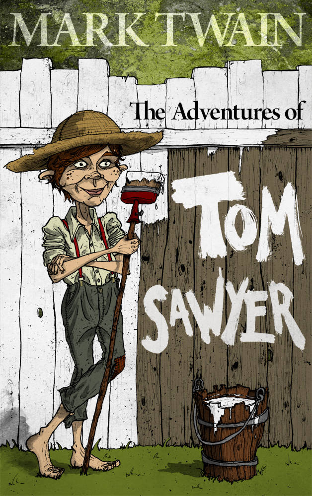 Book Cover for Mark Twain's Adventures of Tom Sawyer
