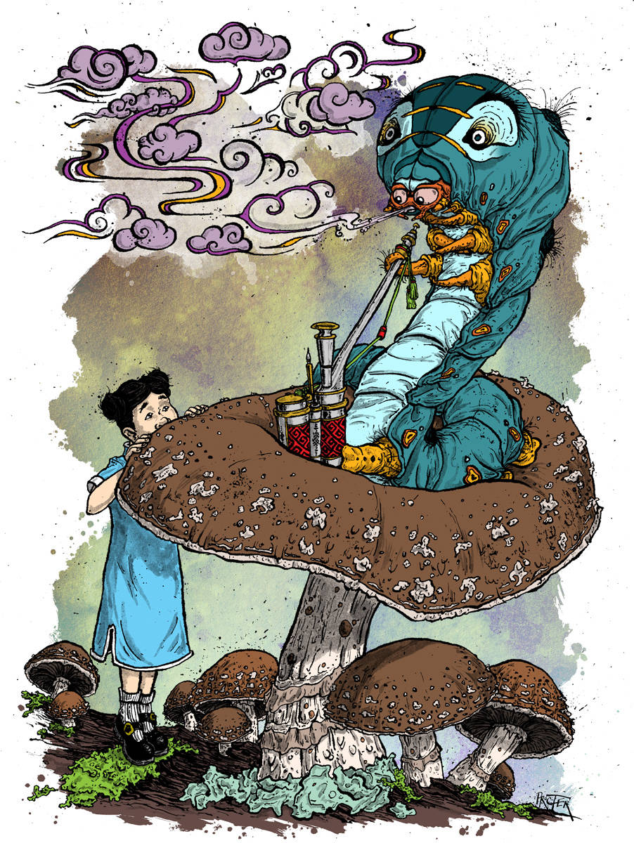 Advice from a Caterpillar - Alice in Wonderland