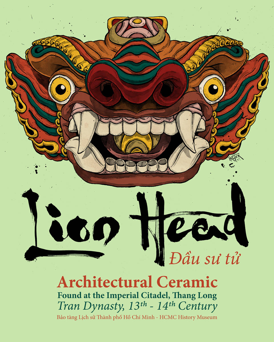 Tran Dynasty Lion Head